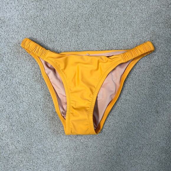 NWT J. Crew Scrunchie Strap Full-Coverage Bikini Bottom Swim Surf Paddle Sz XXS - Picture 2 of 4